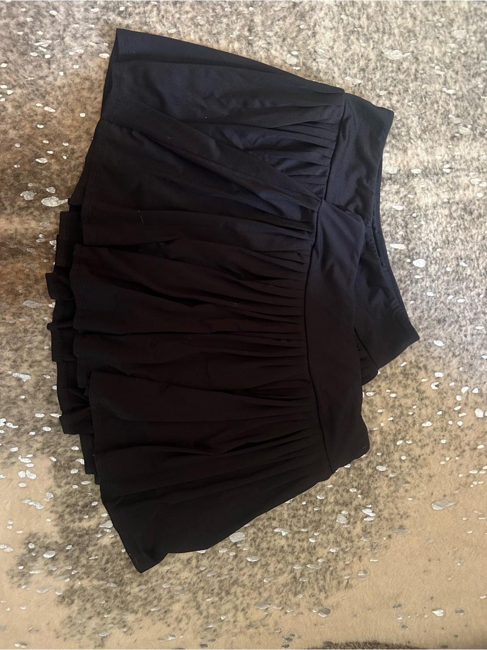 art class TWO Black Pleated Mini Skirt